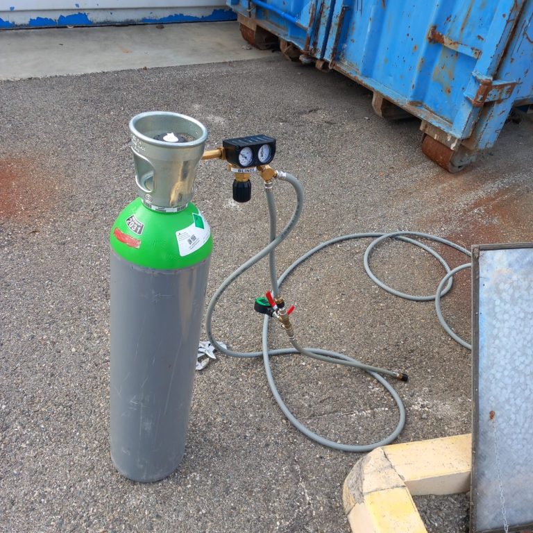 RECHERCHE DE FUITE PAR GAZ TRACEUR